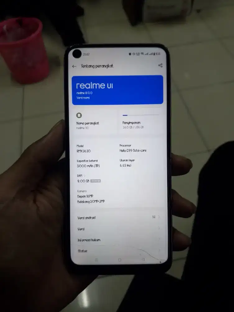 Realme 10 4G Batangan 8+8/256