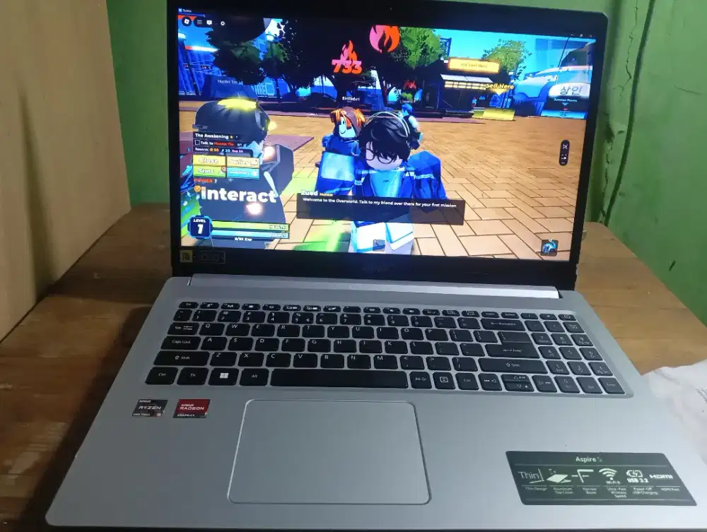 Laptop Acer Aspire 5 (Aspire A515-45) Ryzen 5 Gen 5500U Ram 8/512ssd