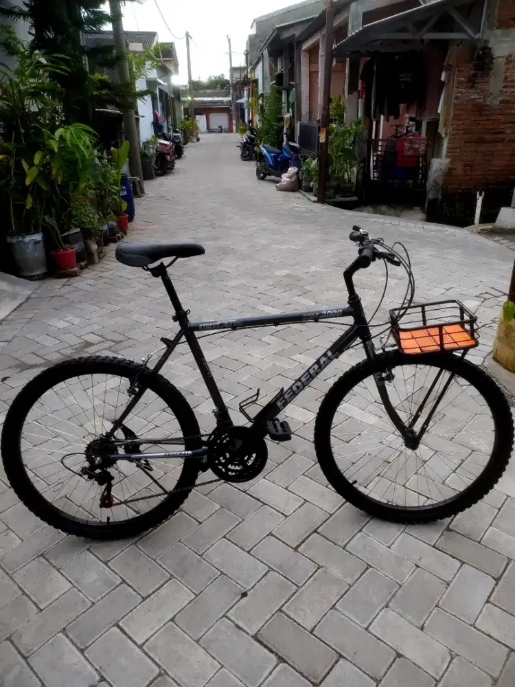 Commuter bike 26, full mulus mengkilap