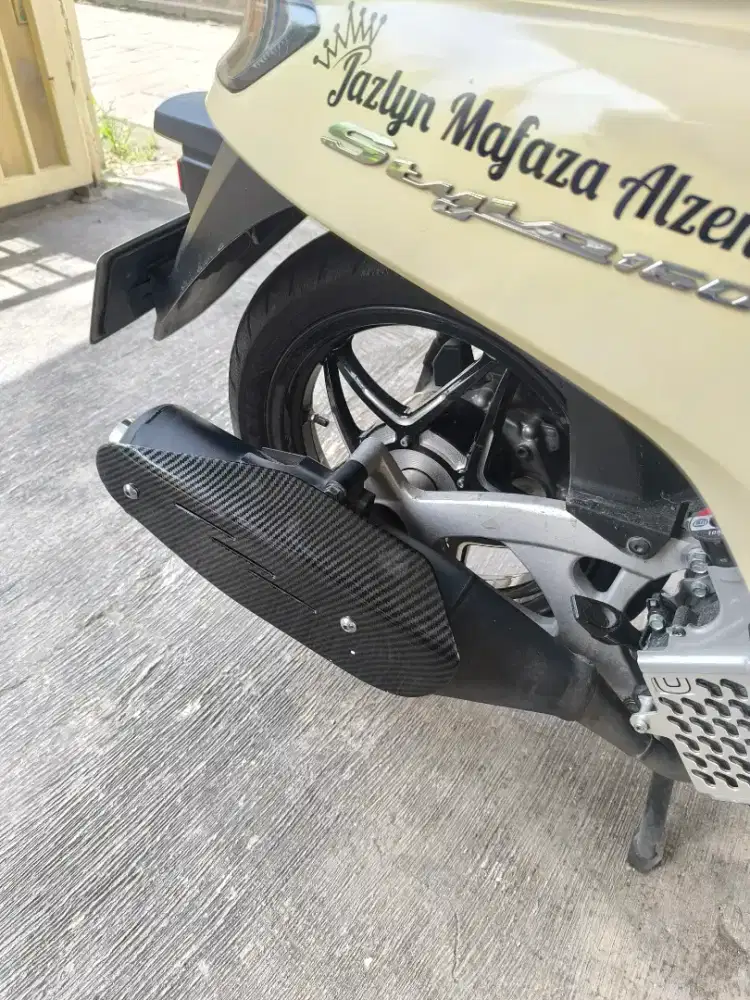 Knalpot motor stylo original bobokan