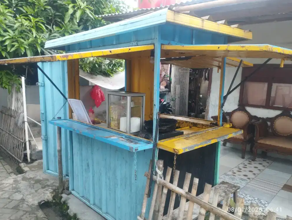 Konteiner Usaha siap pakai