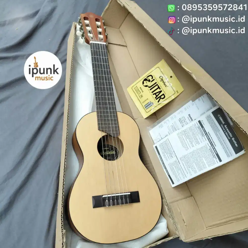 Yamaha GL1 Original  Like New Gitar ukulele 6 senar + senar baru nylon