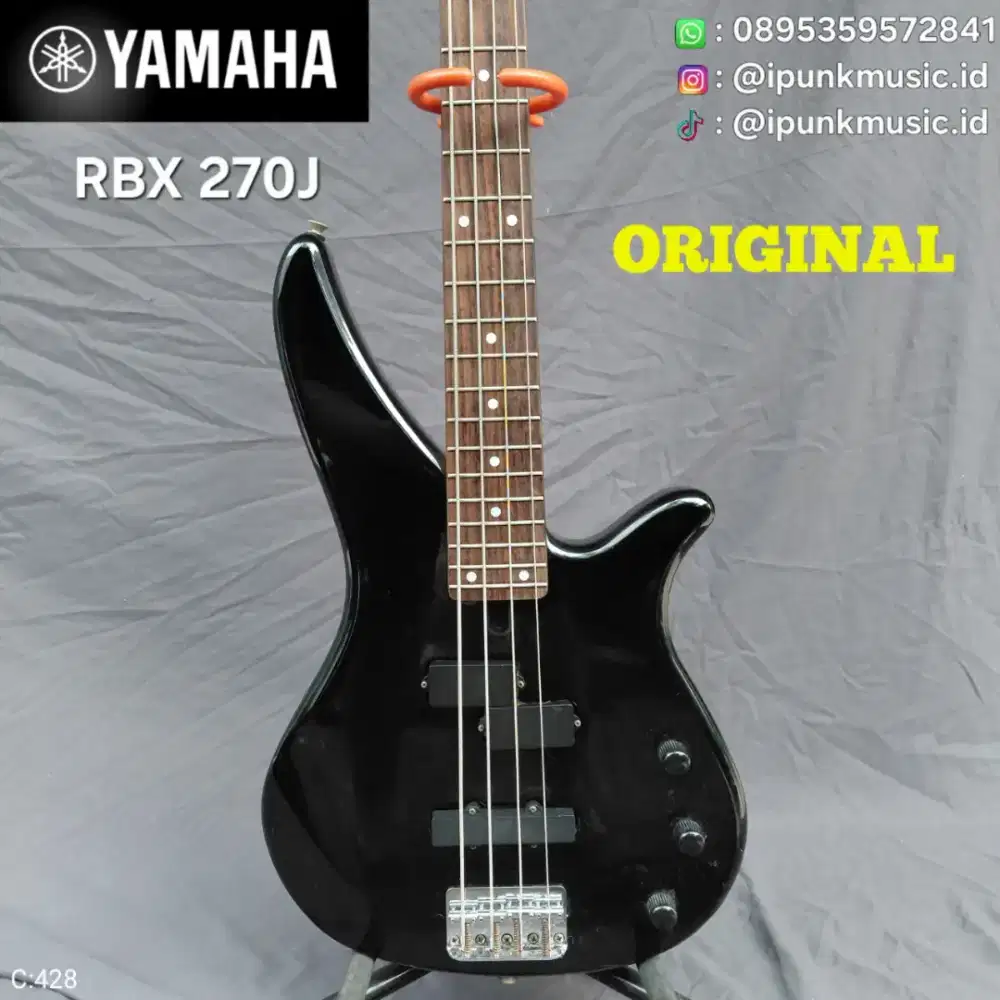 Yamaha RBX270J Original Gitar Bass Elektrik 4 strings pasif