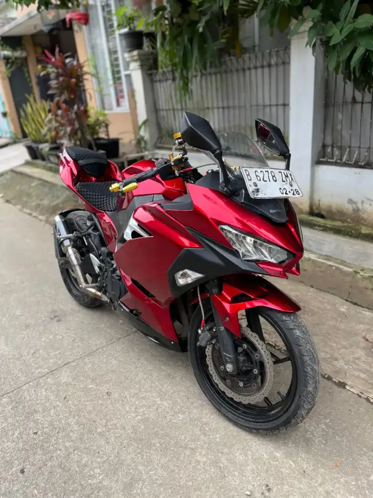Ninja 250fi 2018 cash/kredit dp minim