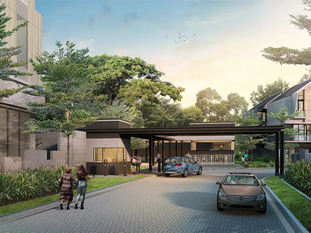 RUMAH CORNER SIAP HUNI CANTIK