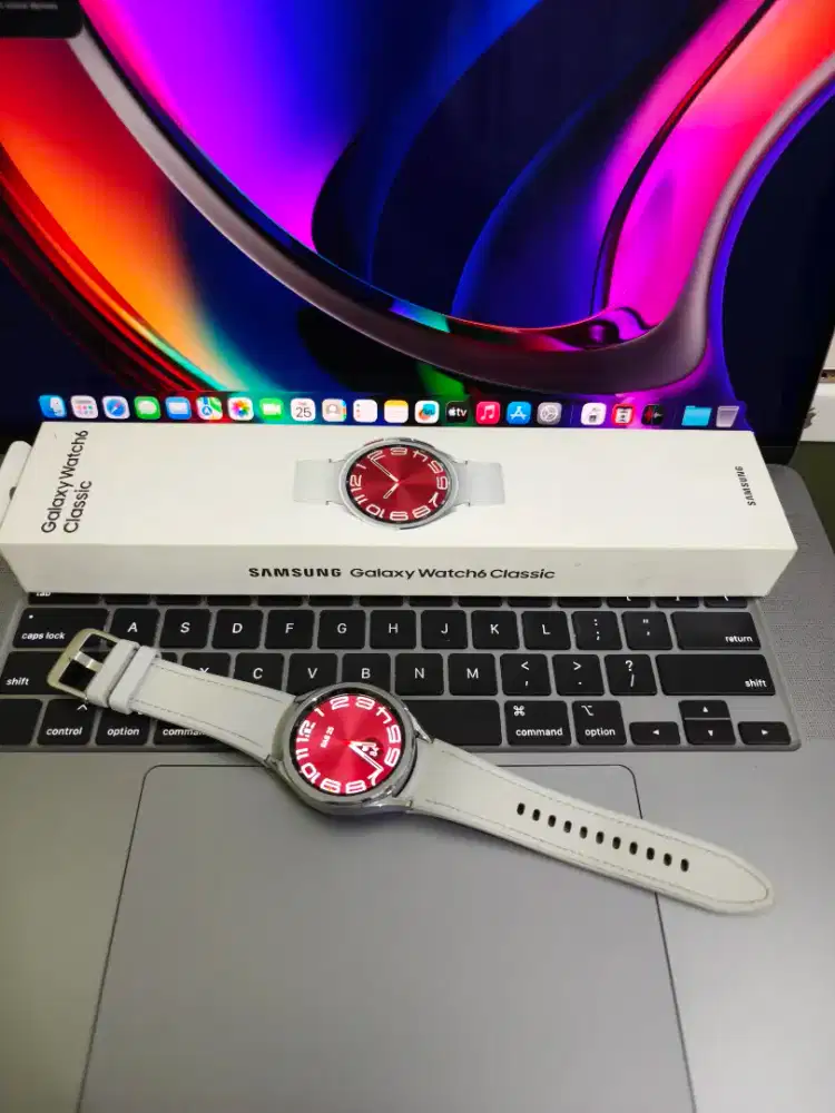 Samsung watch 6 classic 43mm fullset like new