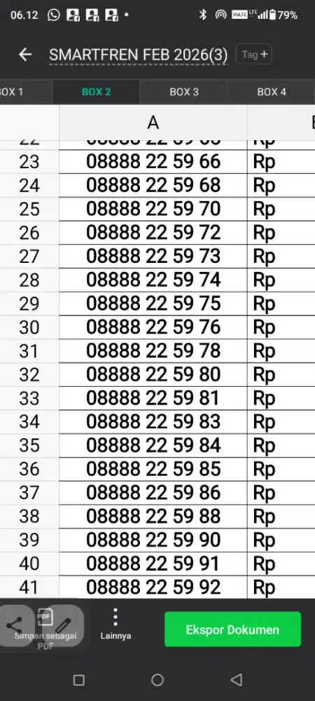 NOMOR CANTIK SMARTFREN