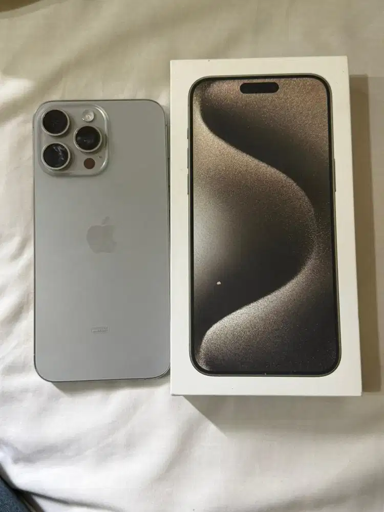 Dijual Iphone 15 promax 256gb (Ex ibox)