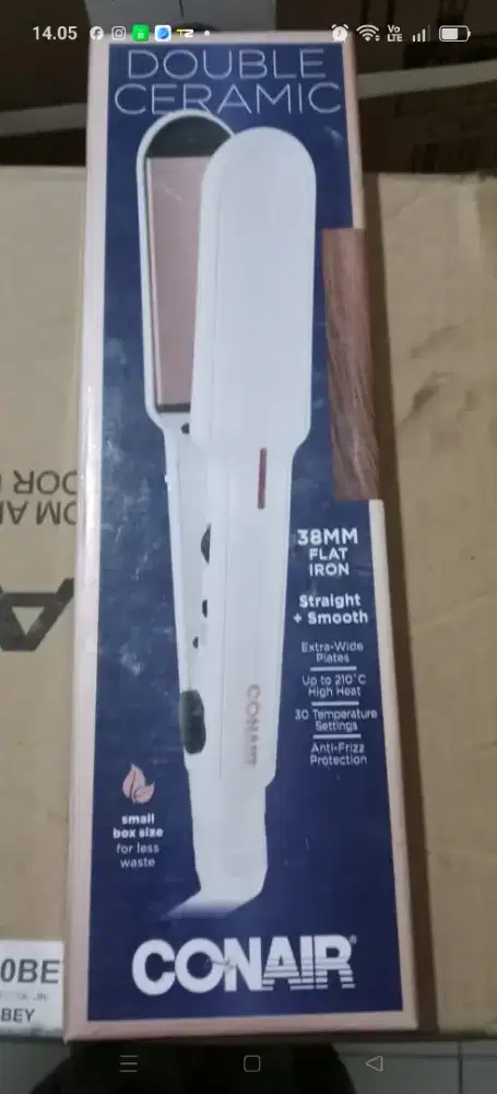 Catokan rambut double ceramic merk Con Air baru