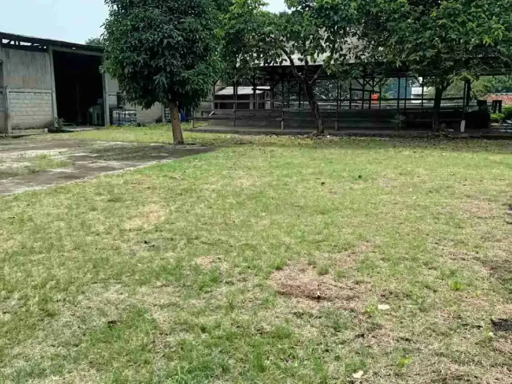 TANAH BAGUS POSISI DEPAN JALAN RAYA, LEWAT CONTAINER 40 FEET