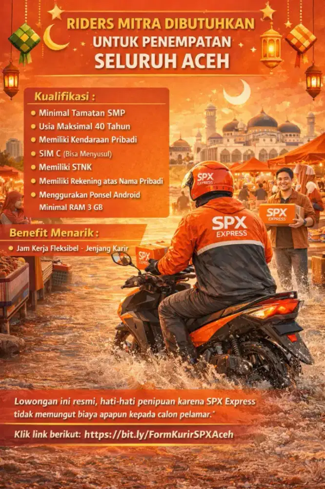 LOKER SPX BENER MERIAH