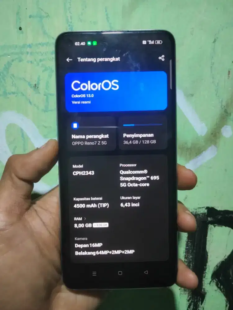 OPPO RENO 7Z 5G 8+8/128 NFC