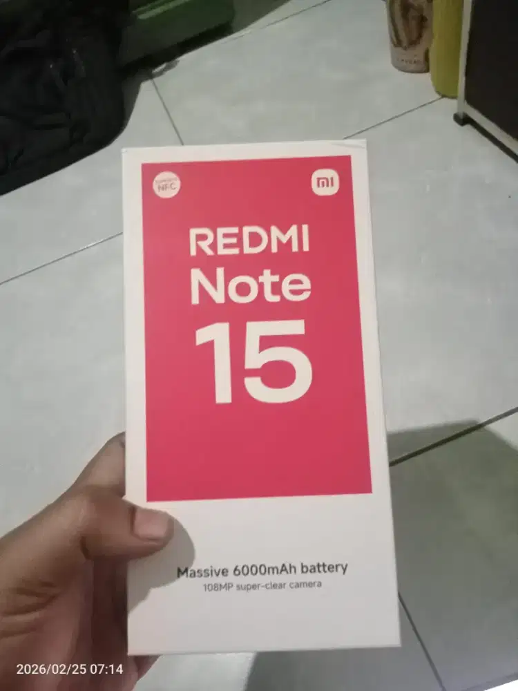 Dijual redmi note 15