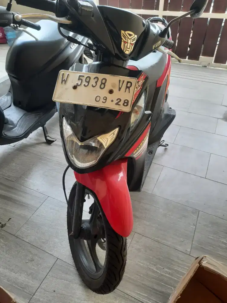 Suzuki Next merah tahun 2013