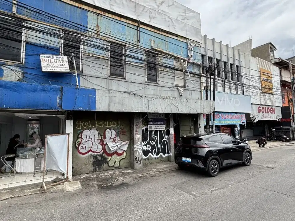 Ruko Jalan Raya 2 Lantai Ciputat, Muka 14M Dkt Bintaro Cinere Pamulang Depok Tol