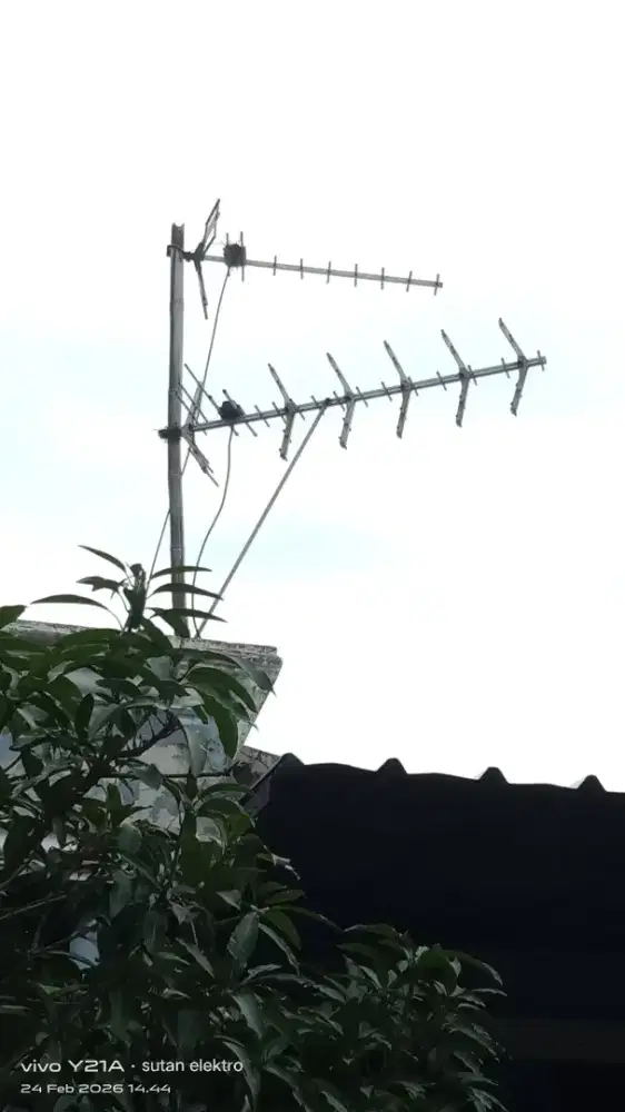 COD pemasangan Antenna tv digital, gambar dan siaran mantap