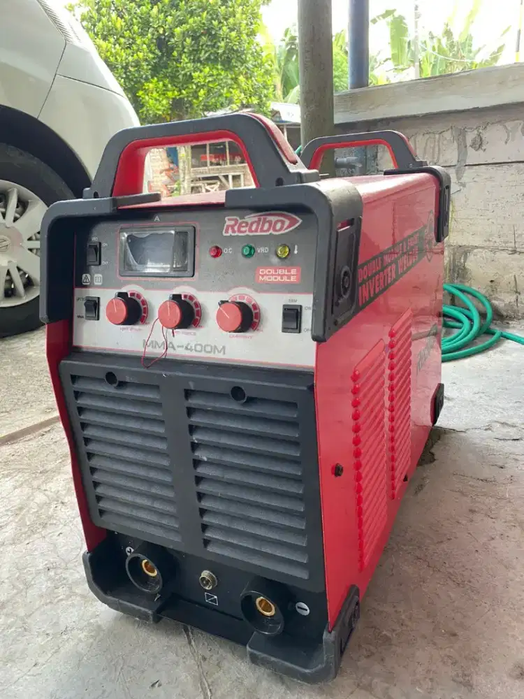 MESIN LAS BEKAS MMA 400A REDBO BEKAS SMAW STIK LISTIK INVERTER 3 PHASE