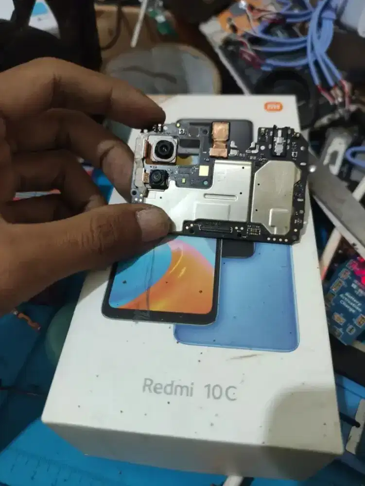 PCB MESIN REDMI 10C ORI CABUTAN NORMAL NO MINUS SIAP PAKAI
