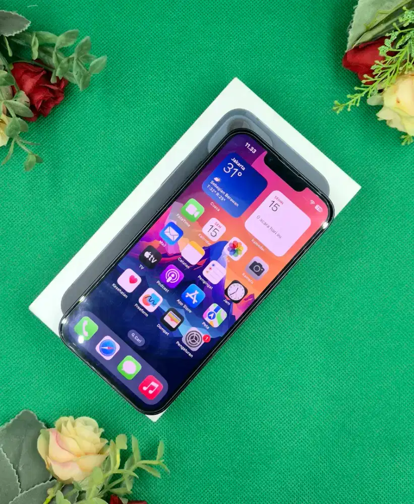 IPhone 13 256GB iBox Indo Resmi Midnight