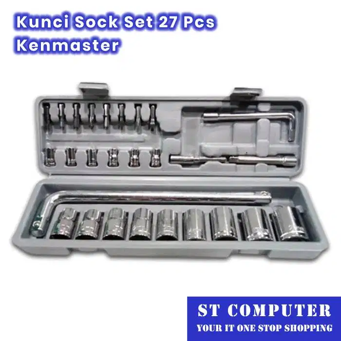 Kunci Sock Set 27 Pcs Kenmaster