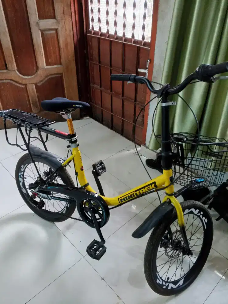 Sepeda Minion rakitan pribadi kondisi bagus