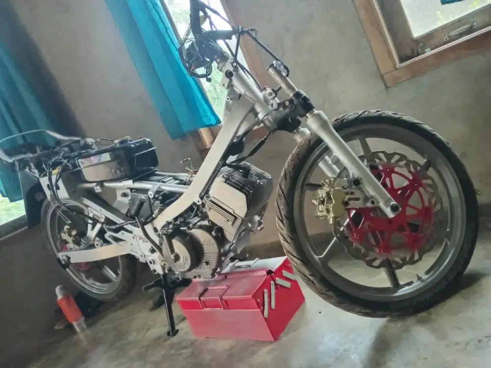 Jual satria lumba th 2003 asli kenny robets