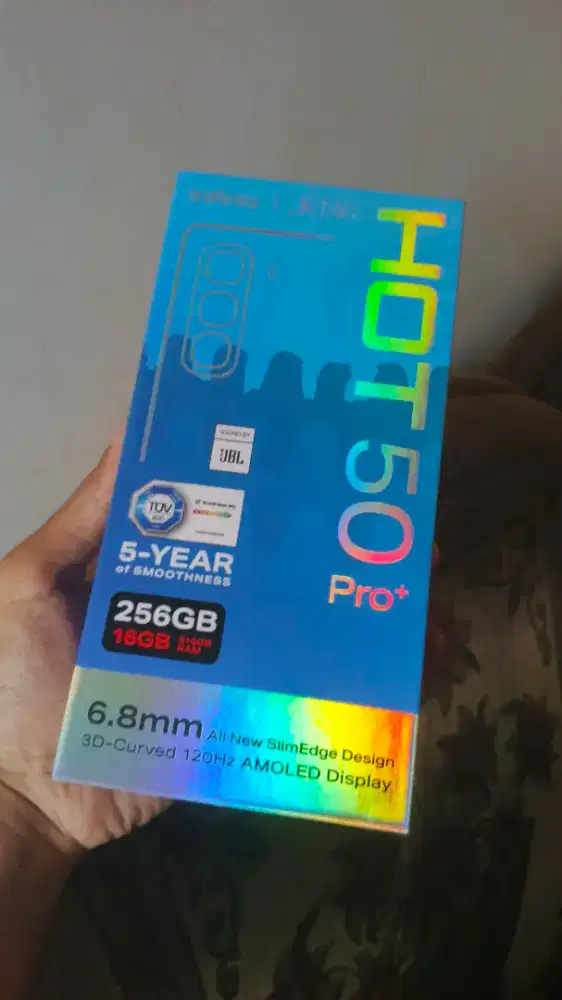 Infinix hot 50 pro plus fullset gaming phone