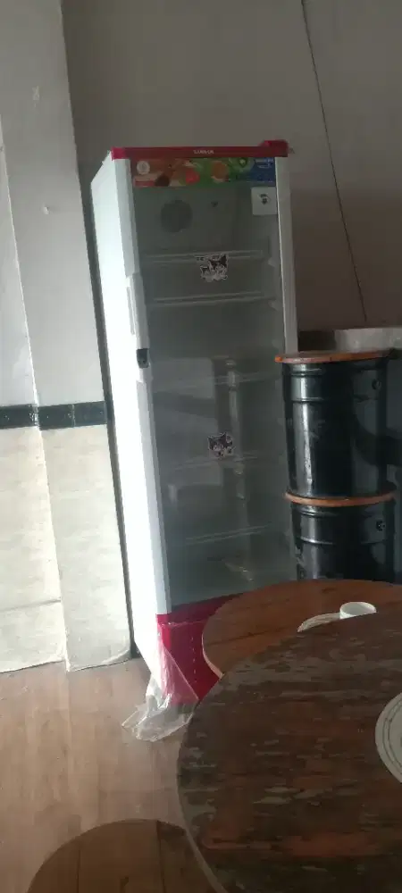 Jual showcase sanken