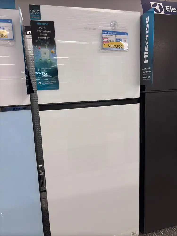 Kulkas 2 pintu inverter Hisense