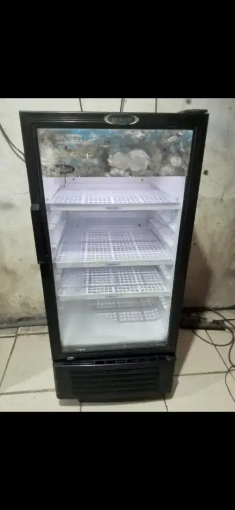 Showcase / kulkas pendingin minuman ukuran 3 rak normal no kendala