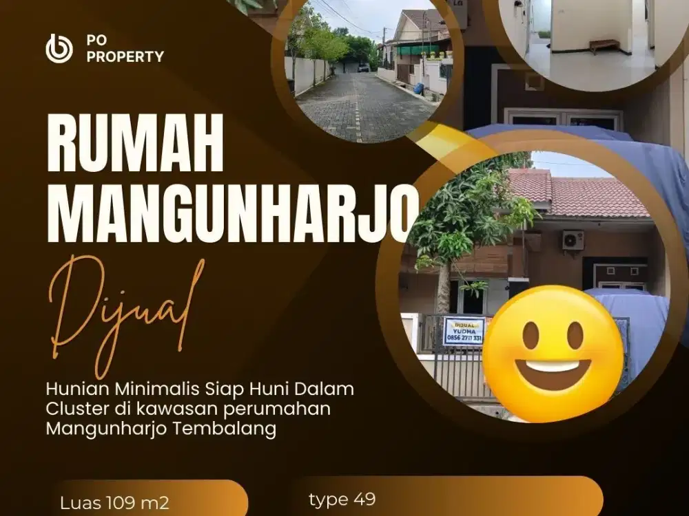Rumah Minimalis Siap Huni Dalam Cluster – Mangunharjo Tembalang, Dekat UNDIP