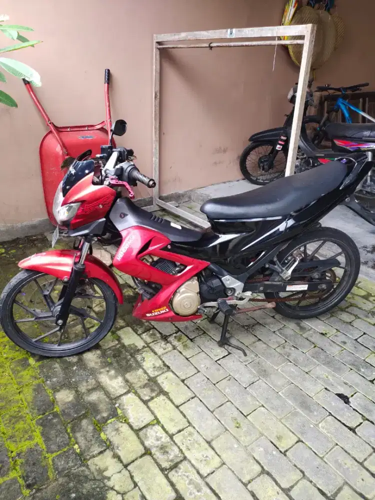 Suzuki satria Fu thn 2011 plat AB Bantul