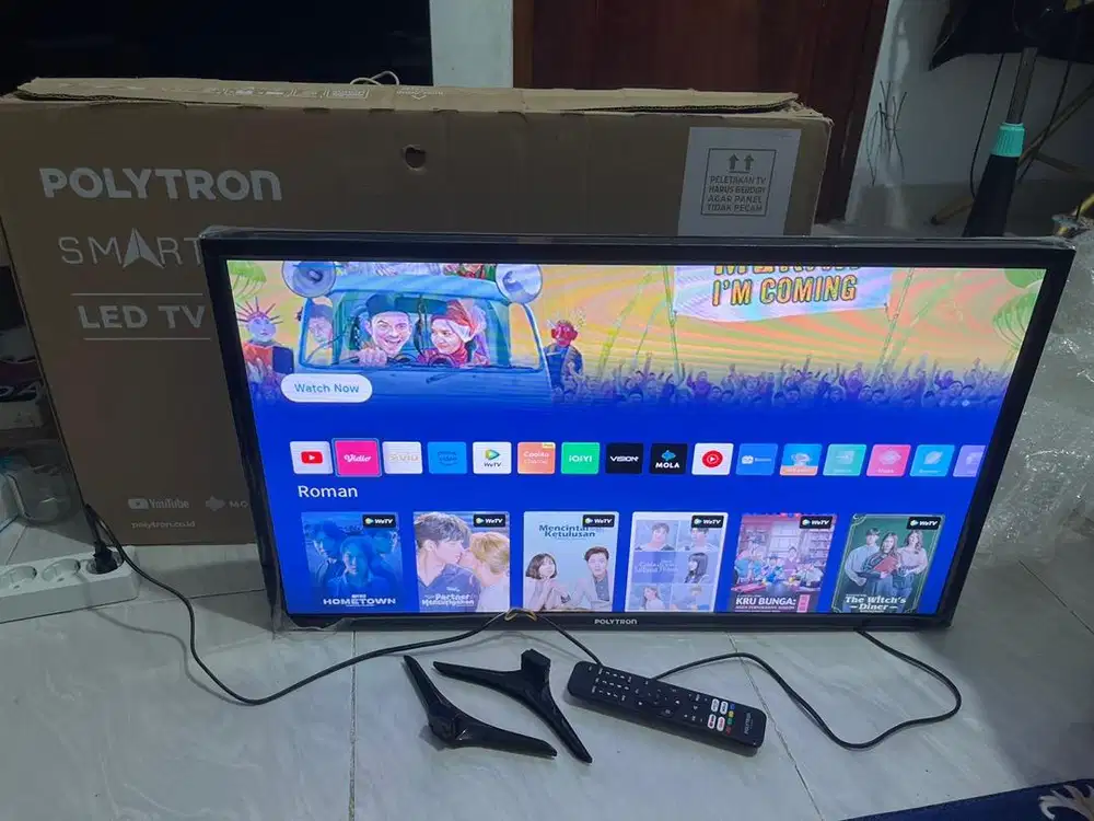 Smart TV Polytron 32 inc lengkap