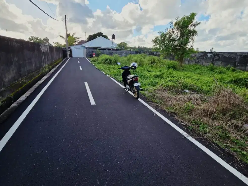 Tanah DIJUAL Murah SEKAR JEPUN GATSU TIMUR  Luas Tanah 718m²  LINGKUNGAN NYAMAN DEKAT JALAN UTAMA