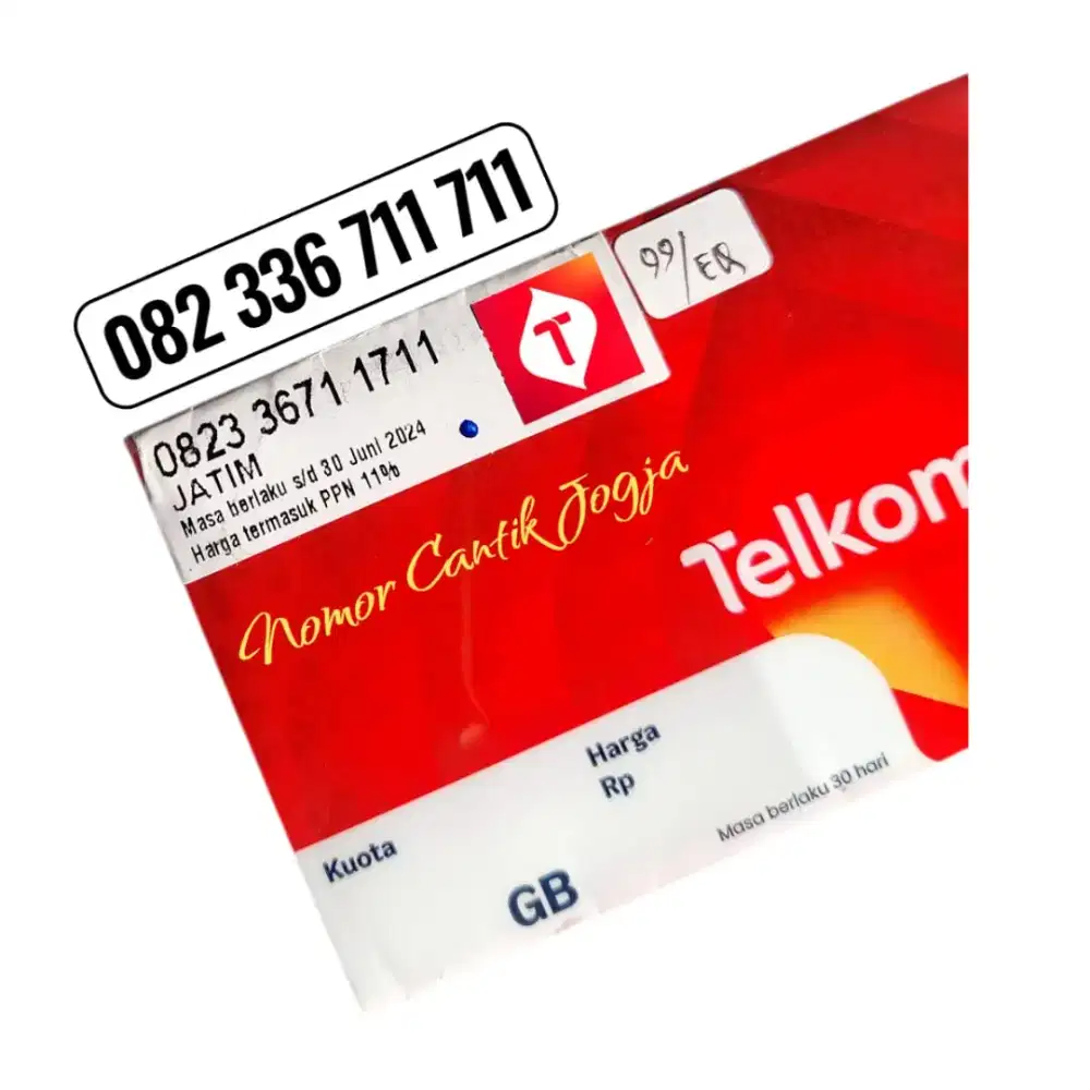 Nomor Cantik Simpati ekor 711 711