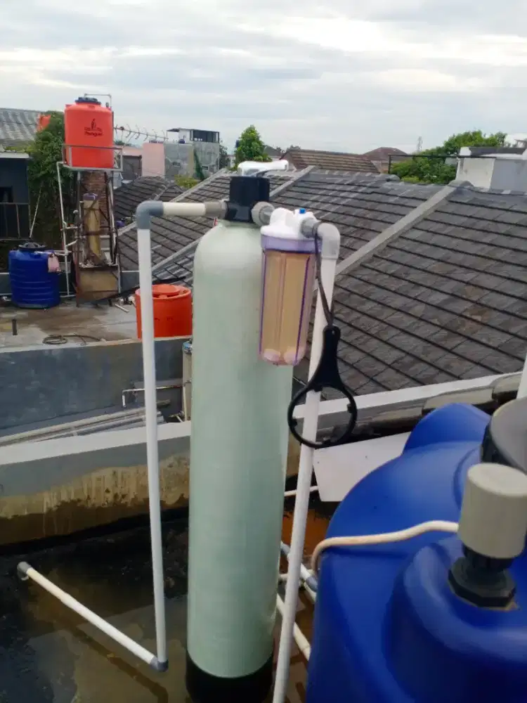 Filter air fiber + housing chlorin