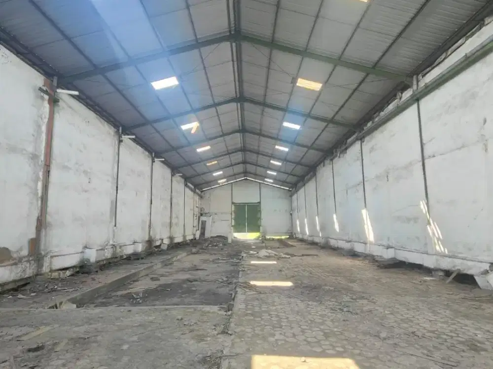 Dijual gudang Hitung Tanah  di MARGOMULYO INDAH LT 1020m hanya 7m