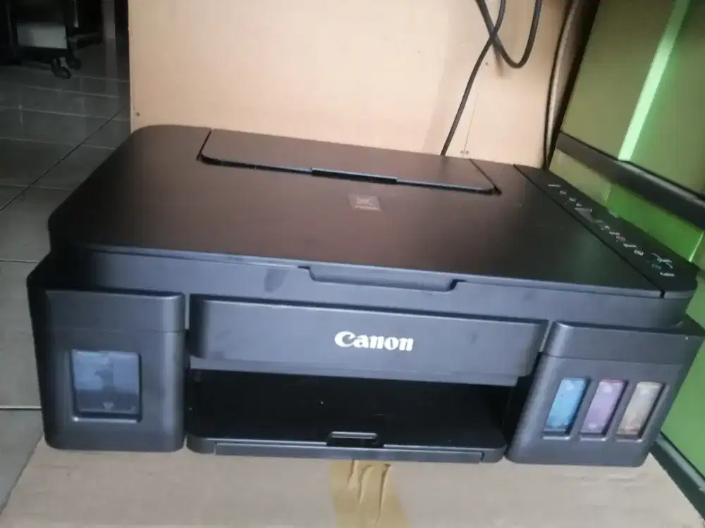 Printer Canon G2010 tidak nyala lengkap