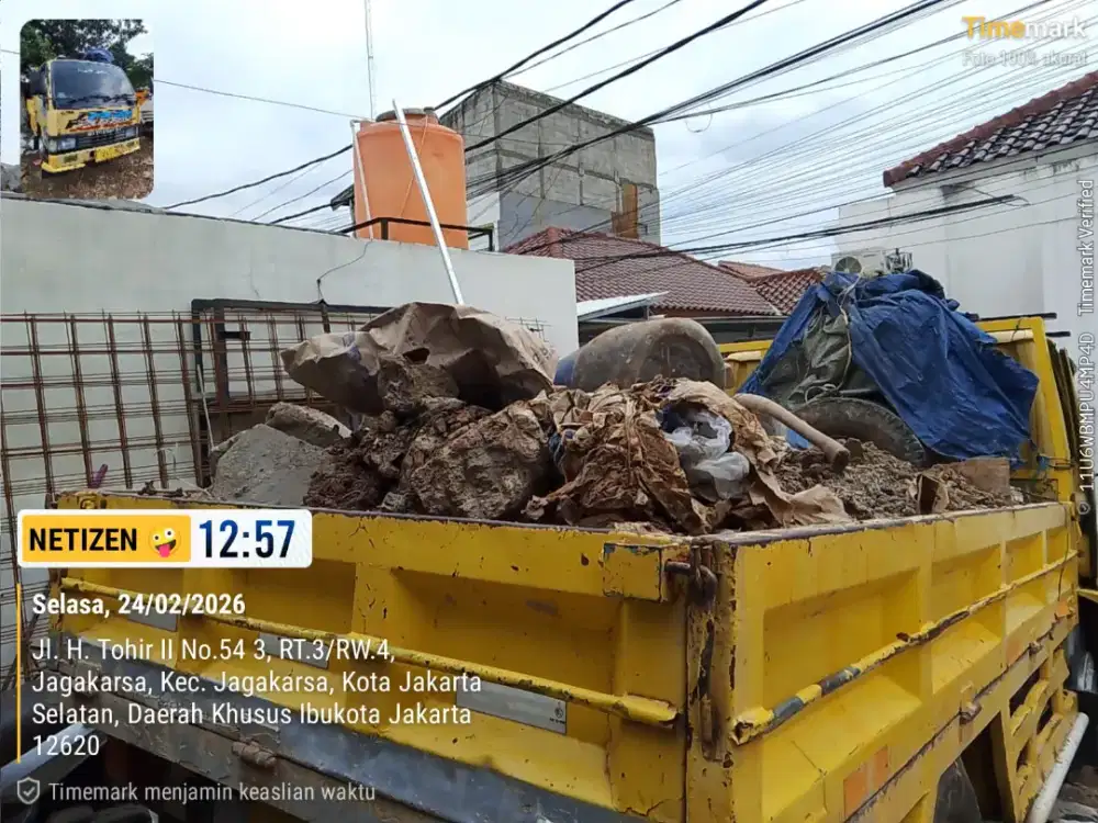 Jasa angkut puing dan buang tanah