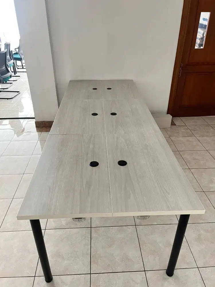 Meja Kantor Indovickers 200x300 cm – Meja Kerja Besar Minimalis