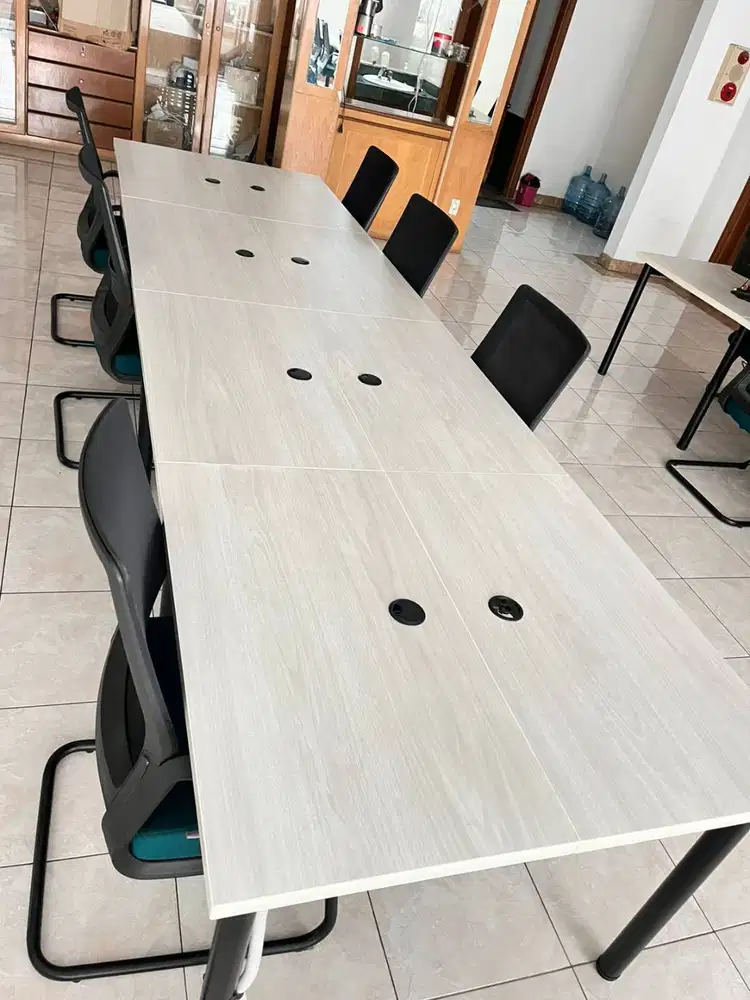 Meja Kantor Indovickers 200x400 cm – Meja Kerja Besar Minimalis