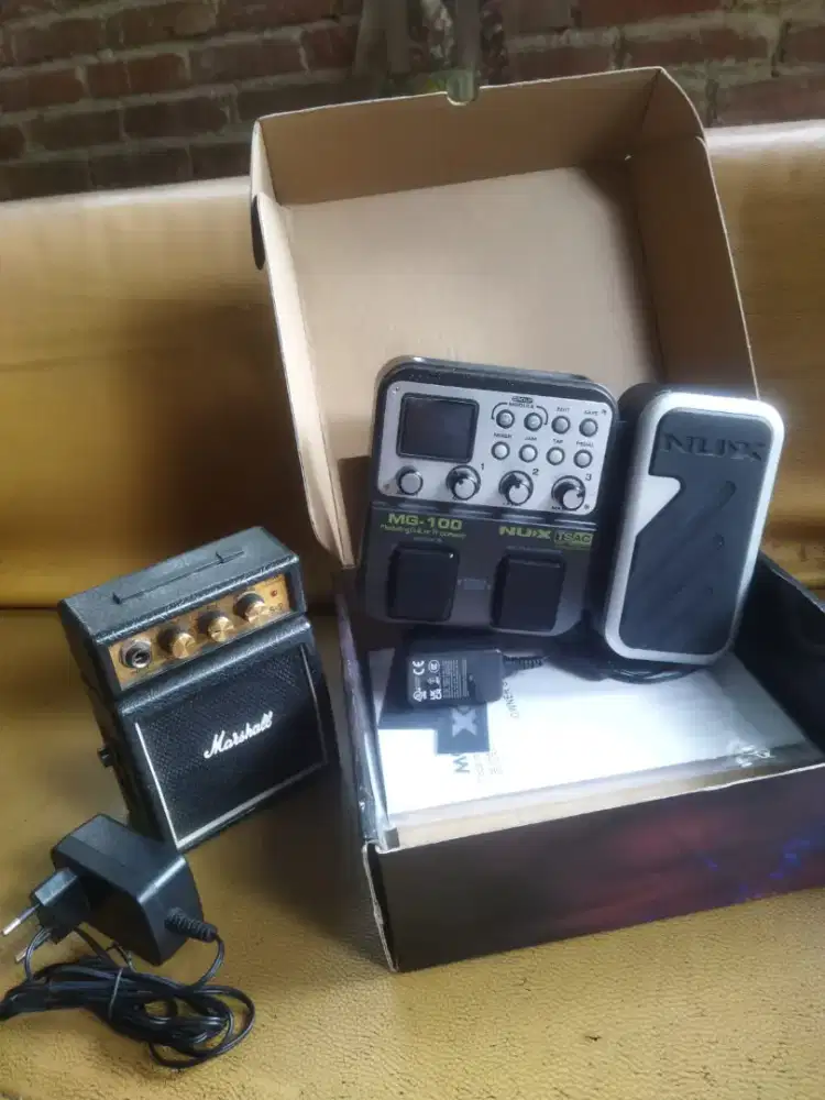 Efek gitar dan ampli