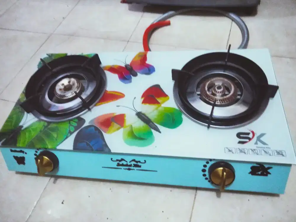 Dijual kompor merk buterfly + selang dan regulator