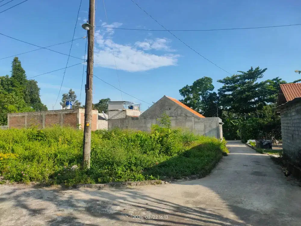 Tanah Jogja Strategis Siap AJB Dekat Puskesmas Ngemplak 1