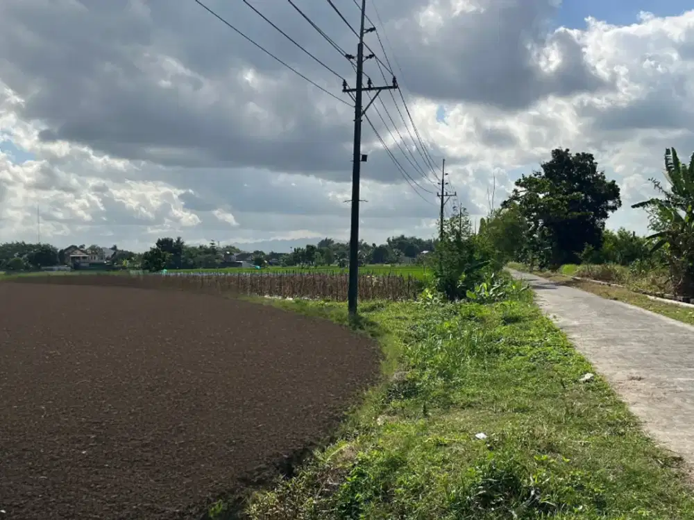 Tanah Sidoarum Strategis Dekat Calon POLDA DIY Baru