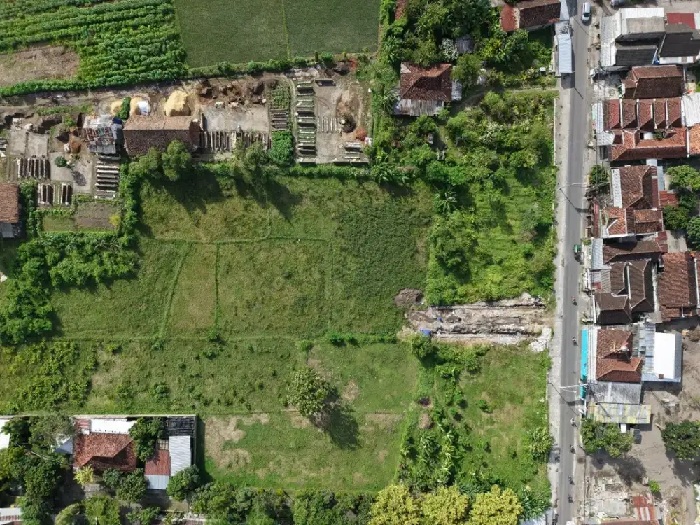 Tanah Jogja Strategis 8 Menit Pasar Kota Gede