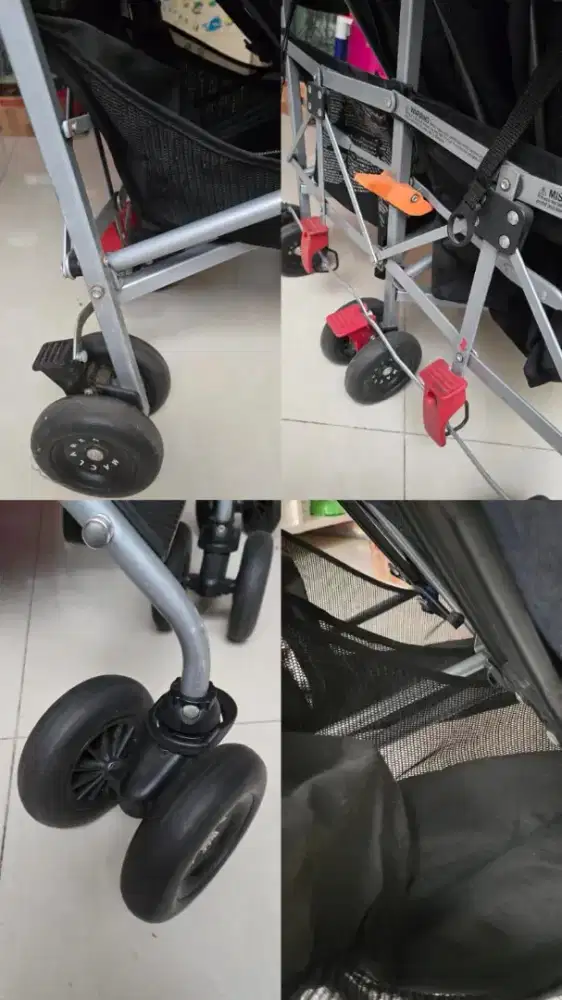 preloved stroller mclaren tandem