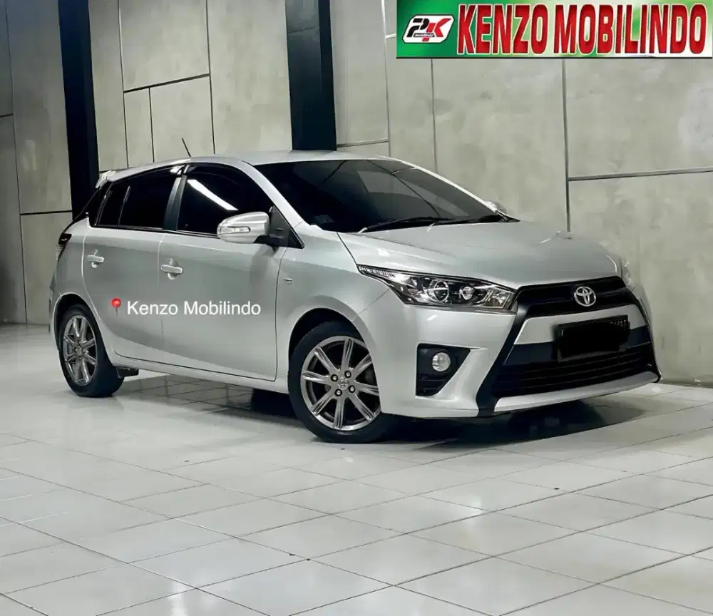[Dp 10jt] Yaris 1,5 G AT 2016/2017 silver,km 44rb super istimewah