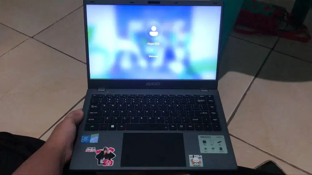 Jual laptop second no minus