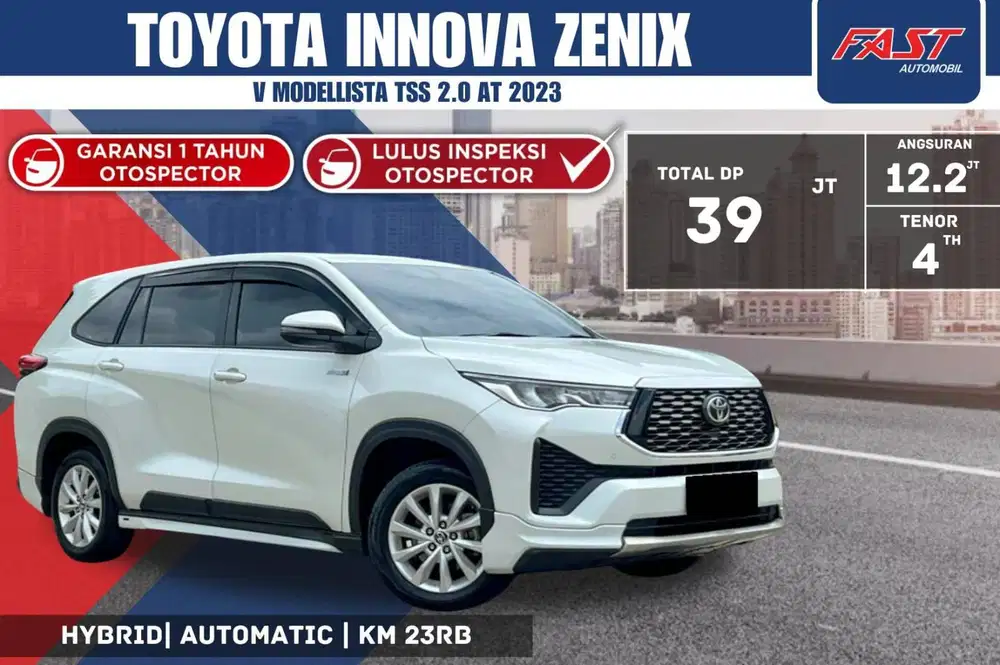 TOYOTA INNOVA ZENIX V HYBRID MODELLISTA 2023 AT 2.0 LOW KM.23RB